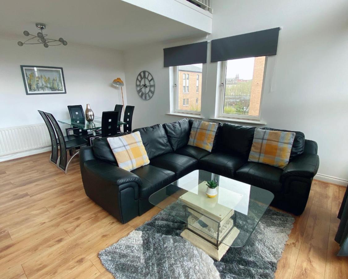 The Ovo Hydro Penthouse With Free Parking Apartment Glasgow Bagian luar foto